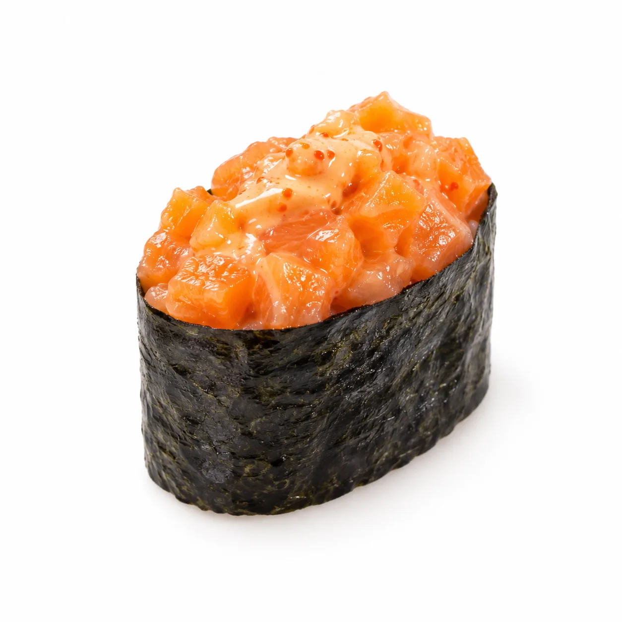 Gunkan tartare saumon