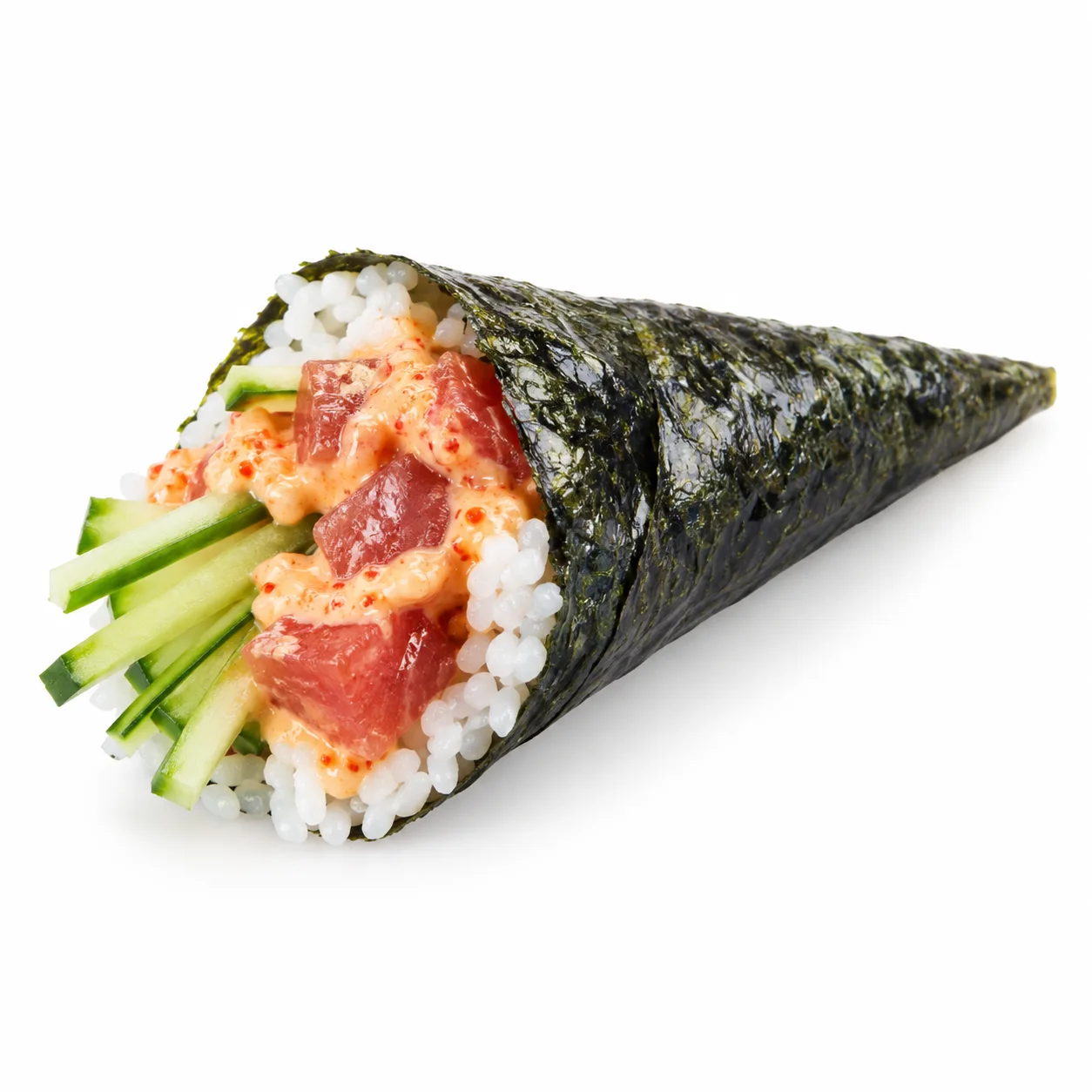 Temaki thon spicy